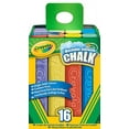 thumbnail image 1 of Crayola 16 Count Sidewalk Chalk (Pack of 14), 1 of 1