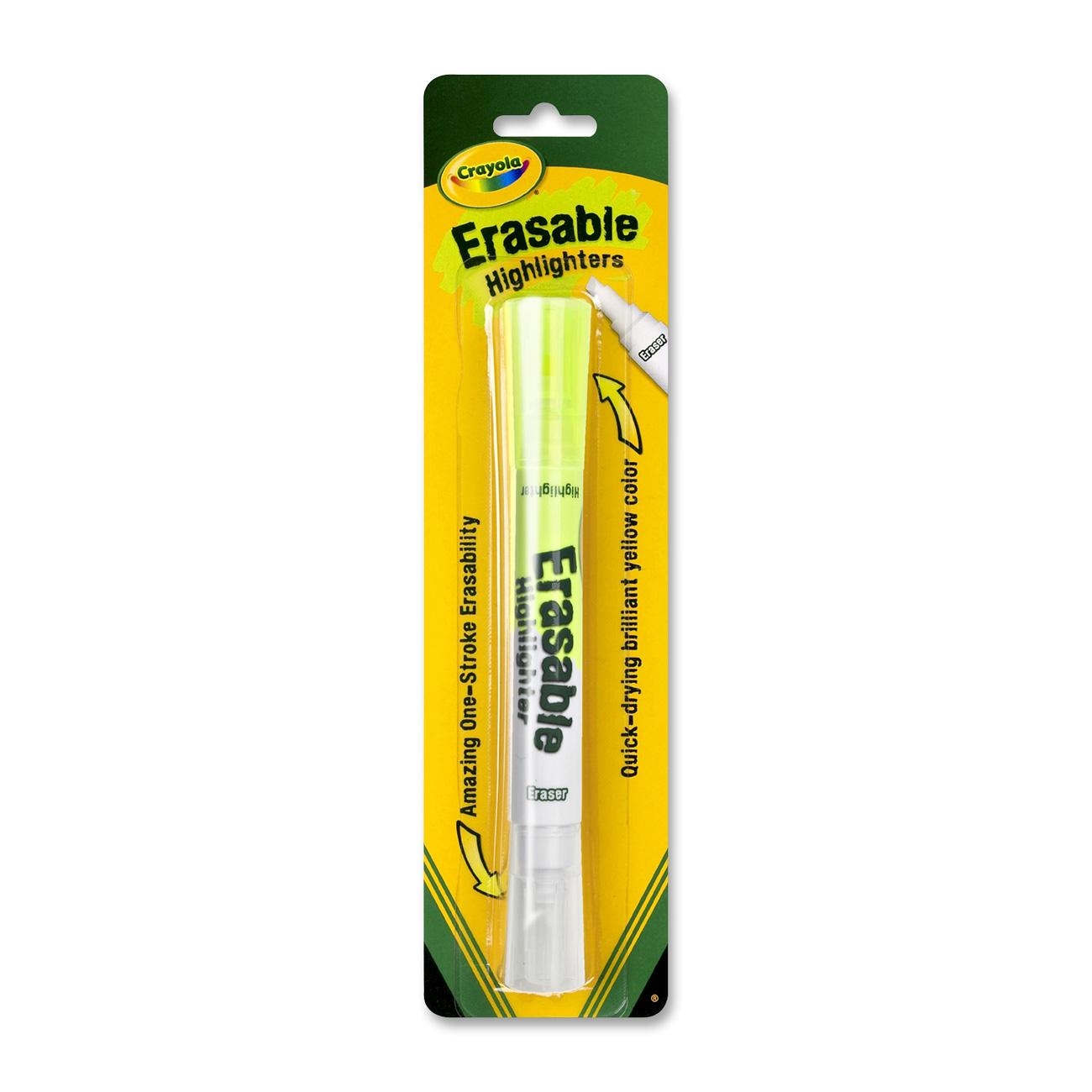 Crayola 1ct DualEnded Erasable Highlighter