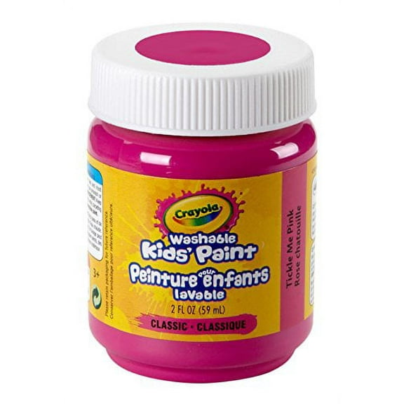 Crayola, 2 oz Washable Kid''s Paint, Tickle Me Pink