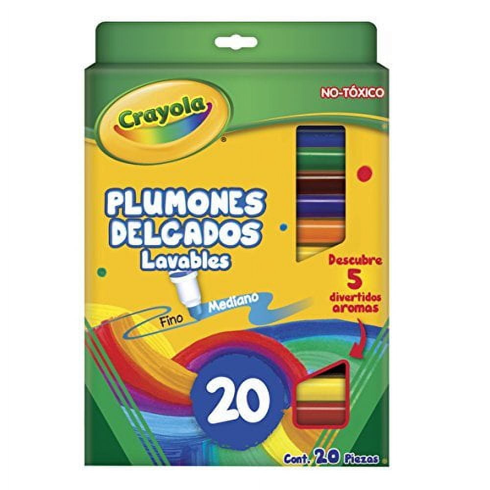  Crayola Super Tips Marker Set (120ct), Bulk Washable