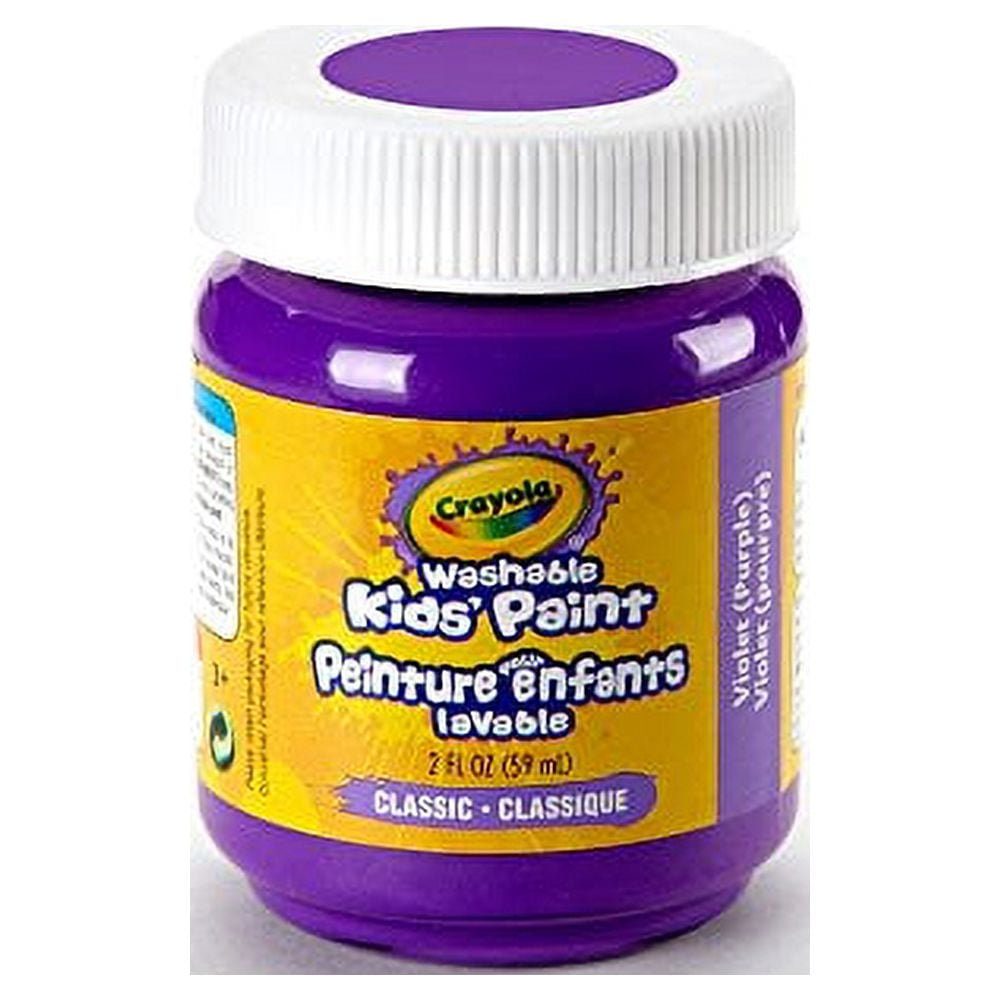 Crayola 2oz Washable Kids Paint in Red Metallic Iron (Available in a ...