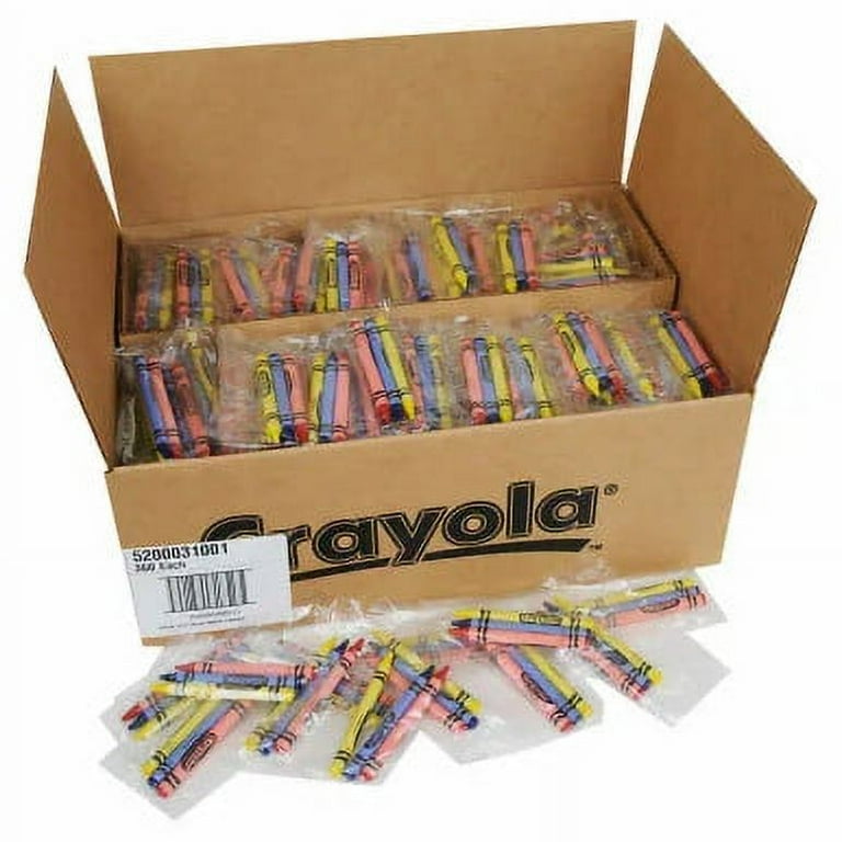 Washable Crayons, Blue, Red, Yellow 3/Pack, 360 Packs/Carton Washable Crayons, Blue, Red, Yellow 3/Pack, 360 Packs/Carton