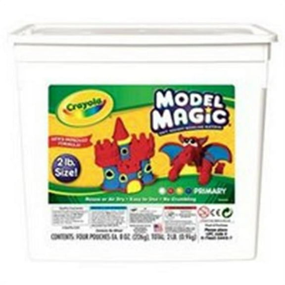 Crayola 4415 Model Magic 2 Lbs.- Tubcolors