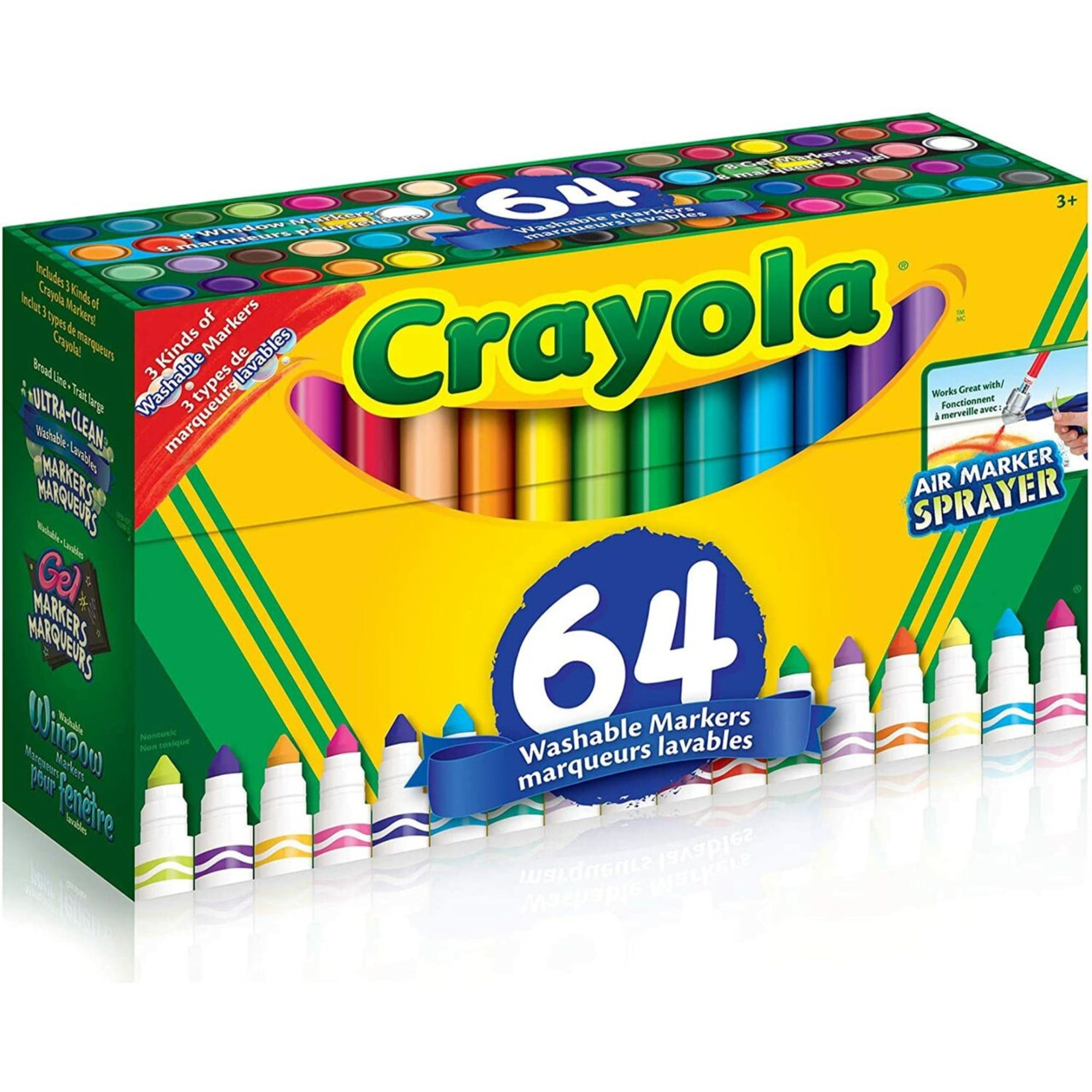  Crayola Ultra Clean Fine Line Washable Markers (40 Count),  Colored Markers for Kids, Art Markers, Kids Craft Supplies, 3+ : Toys &  Games