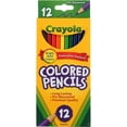 thumbnail image 1 of Crayola 68-4012 Long Colored Pencils 12 Count, Pack of 14, 1 of 2