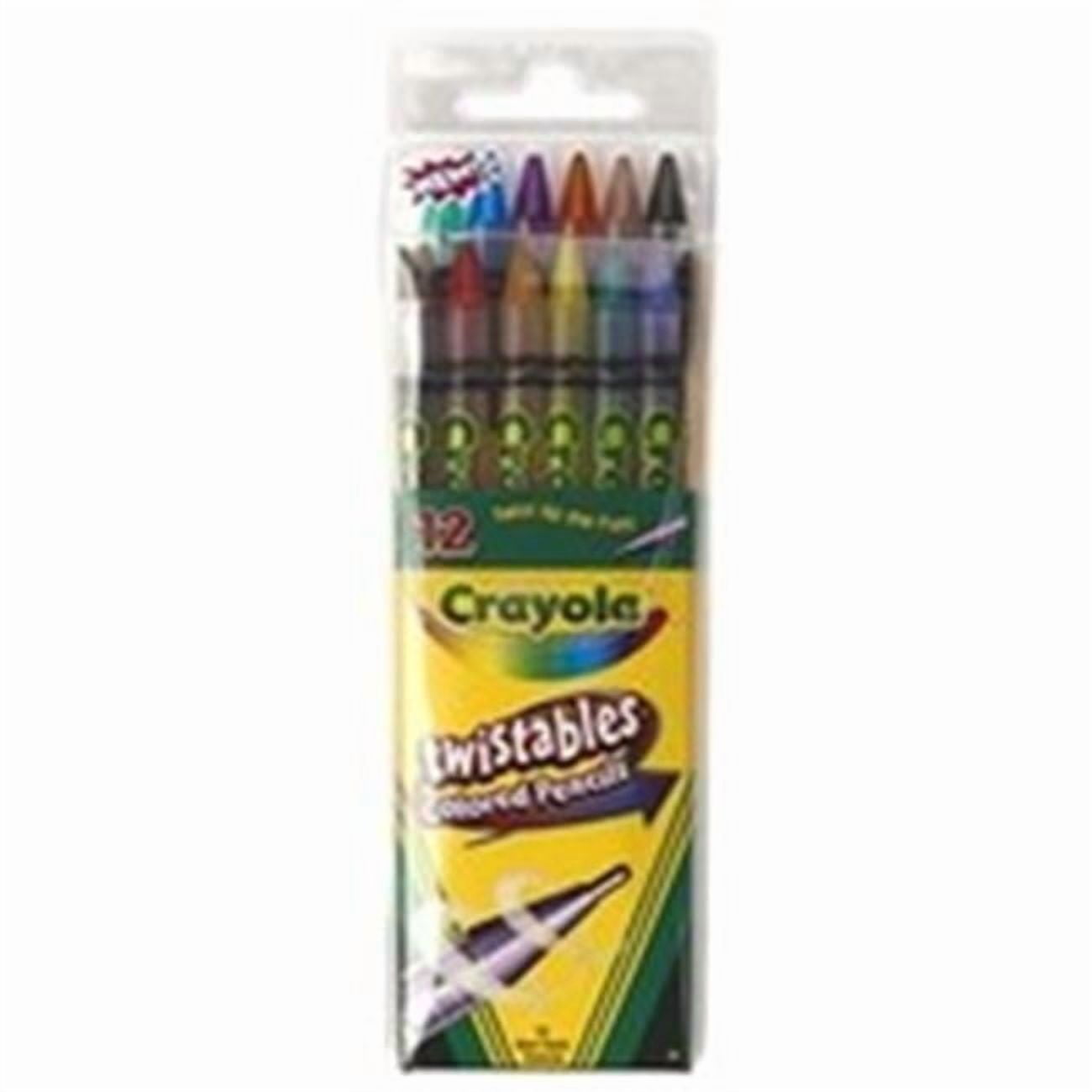 Crayola 7409C Twistable Colored Pencils- 30 Pack