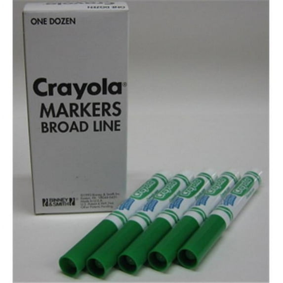 Crayola 780040 Violet Cone Tip Washable Markers- 1 Dozen