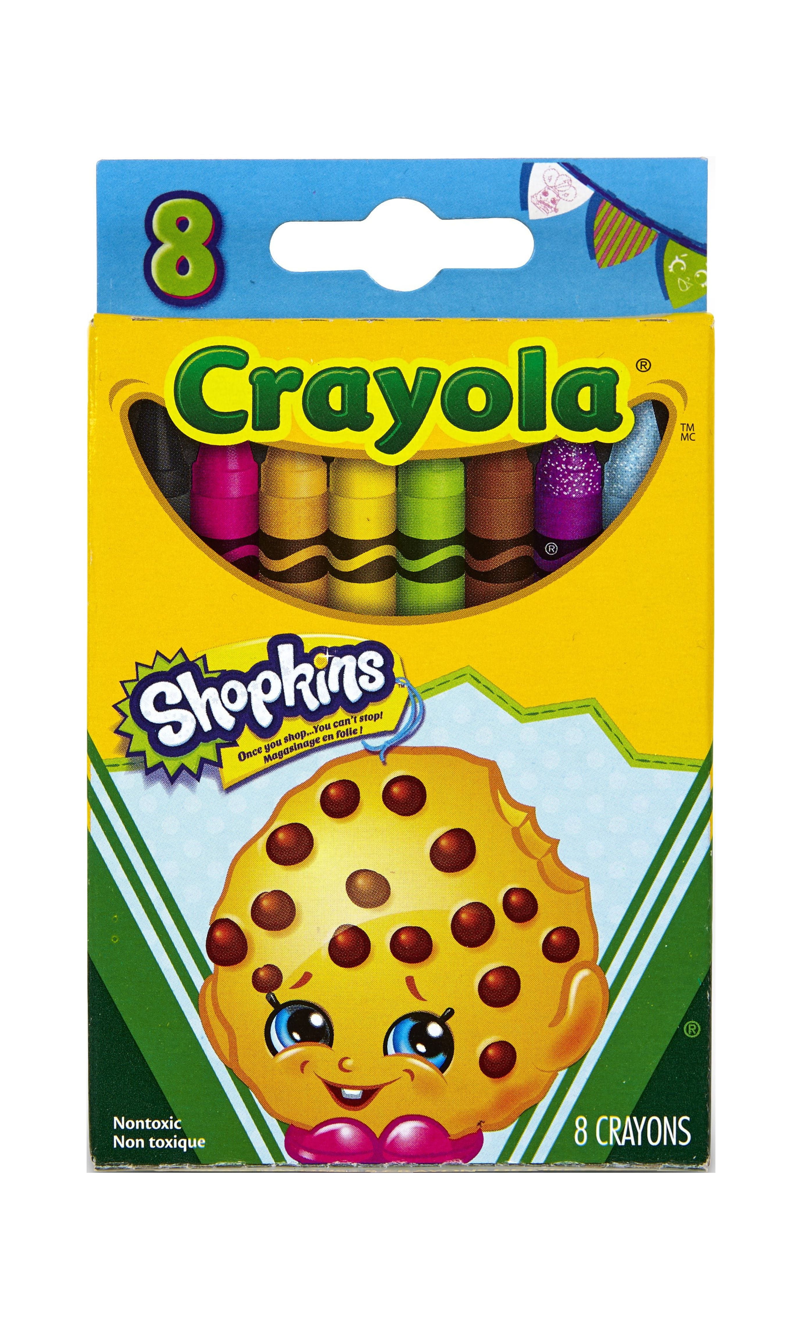 Crayola - 3 ct. Washable Pip-Squeaks Markers, Shopkins, Kookie Cookie.