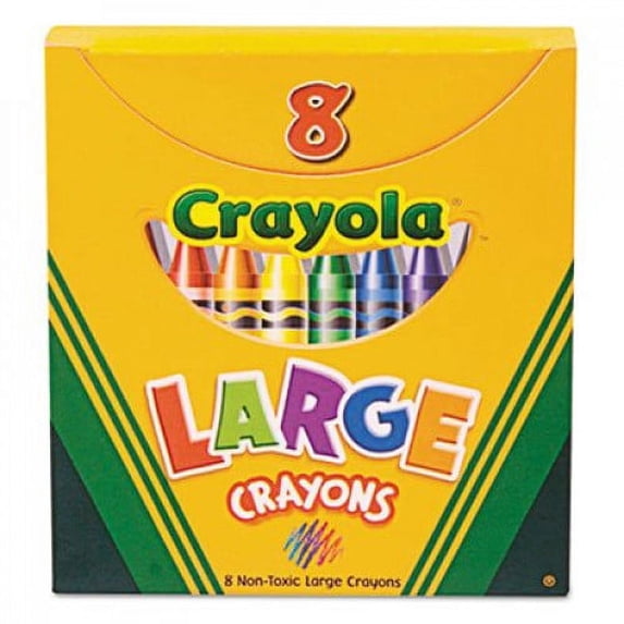 Crayola 8ct Large Crayons Tuck Box (2 Pack)