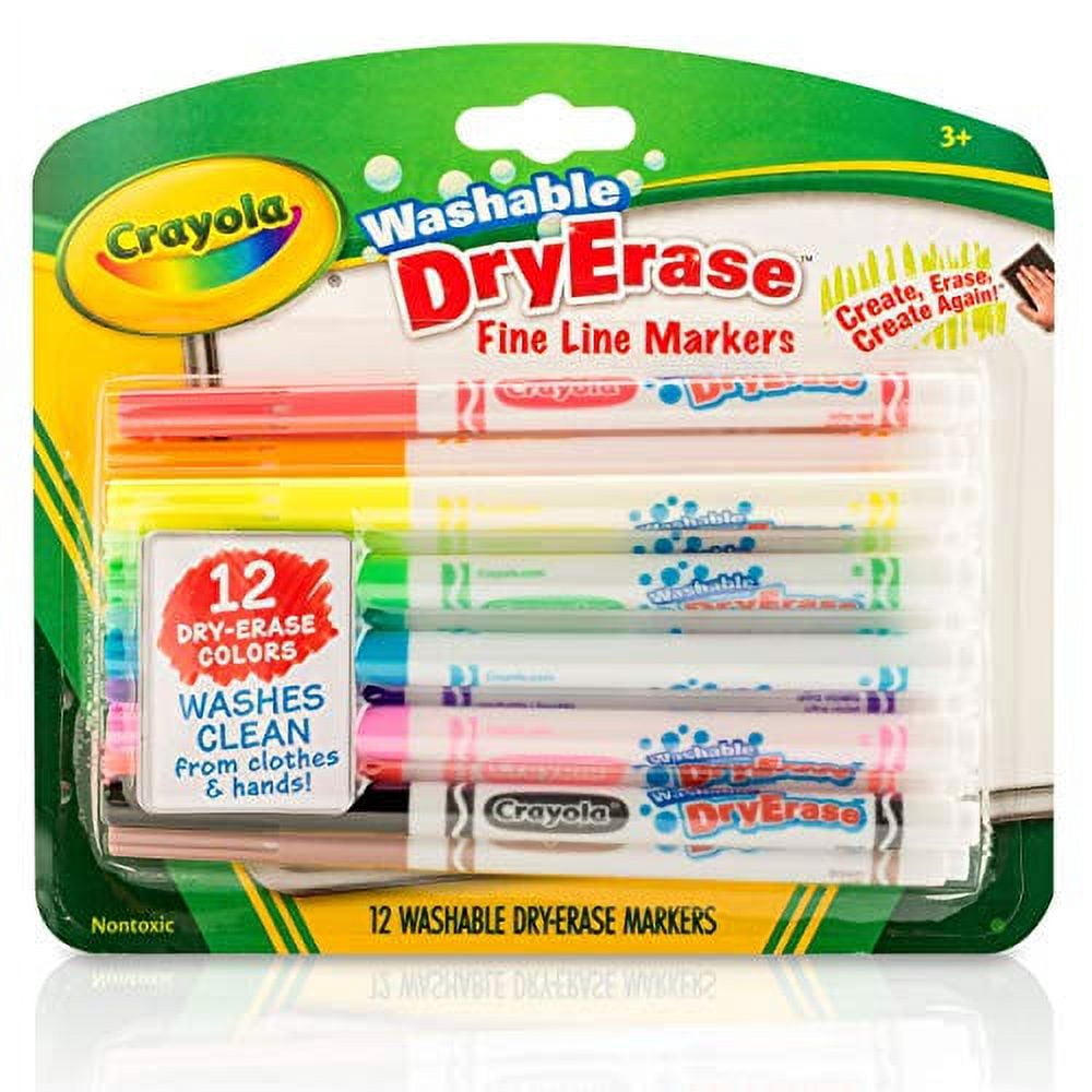 Crayola Dry Erase Filzstifte – 8 Stück, Trocken Abwischbar Für Whiteboards