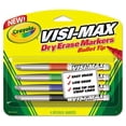thumbnail image 1 of Crayola 988901 Dry Erase Marker Bullet Tip Fine - Assorted Colors, 1 of 1