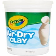 Crayola Air-Dry Clay, Art Classes, White 57-5055 | 2-Pack 2 Total
