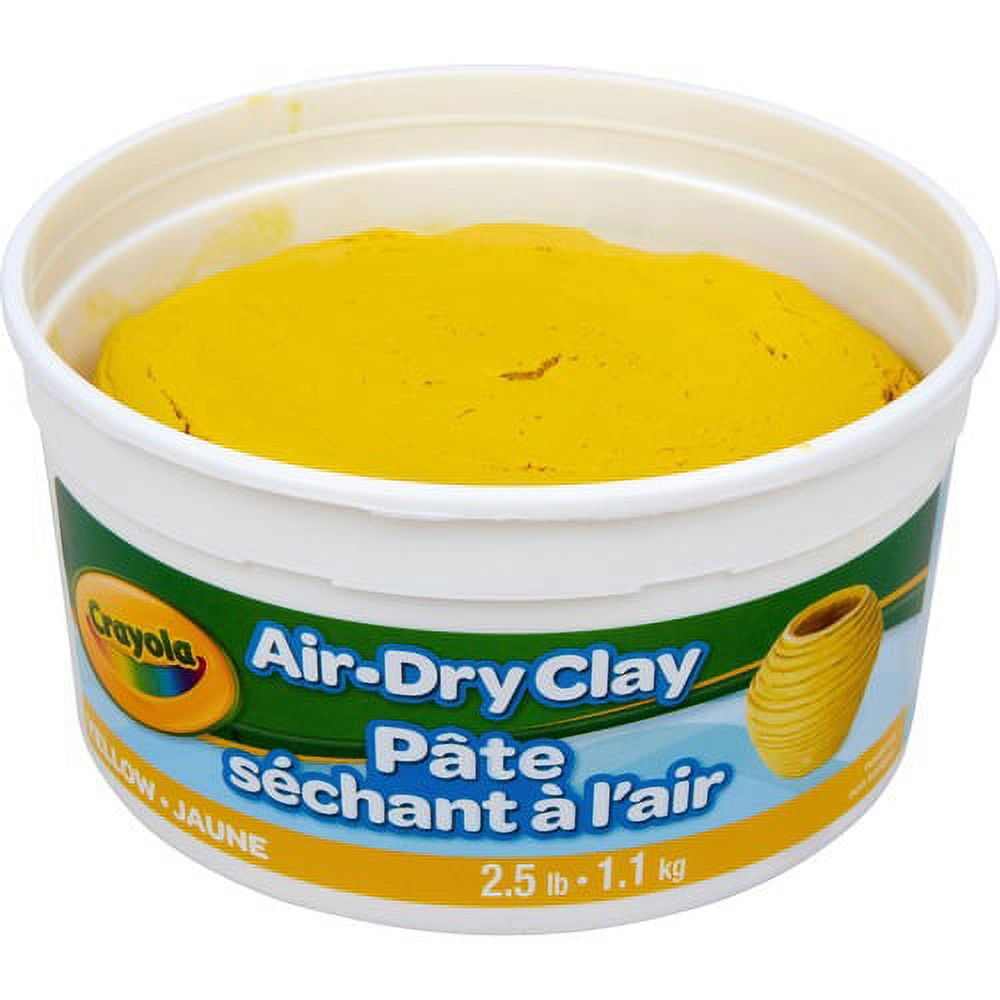 Crayola Air-Dry Clay, Yellow