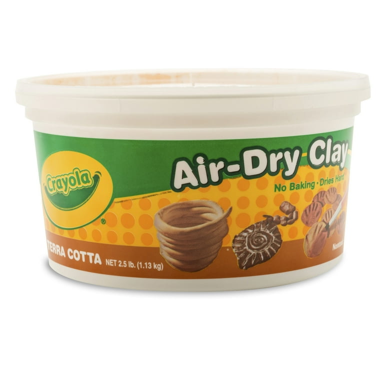 Crayola Air Dry Clay Terra Cotta 25 Lb Per Pack 4 Packs