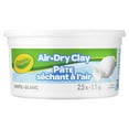 thumbnail image 1 of Crayola Air Dry Clay Bucket, White, Clay for Kids, Arts & Crafts, School Supplies, Teacher Supplies, 1 of 11