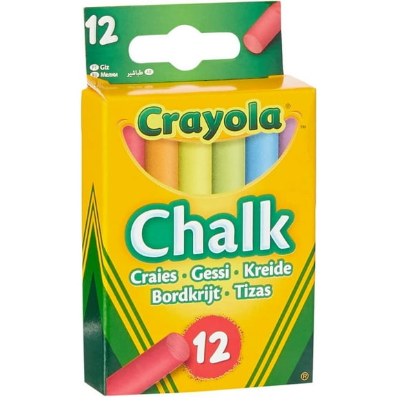 Crayola - Anti Dust Assorted Chalk Purple