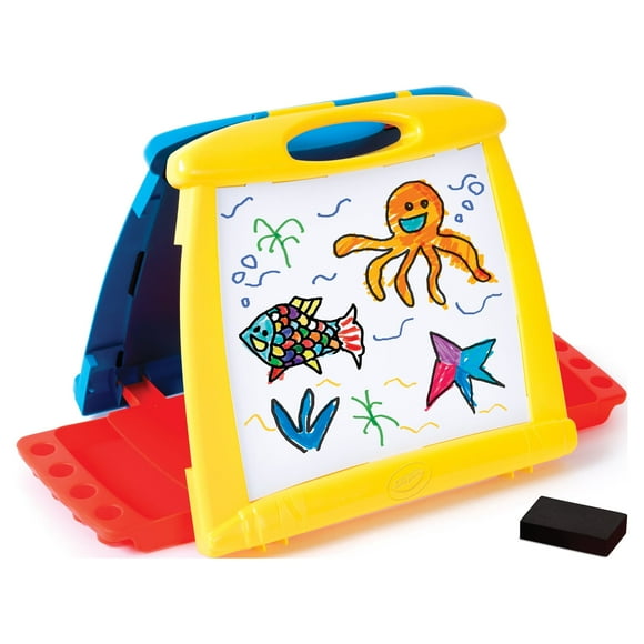 Crayola Art-to-Go 12.3" Plastic Table Easel with Storage Trays