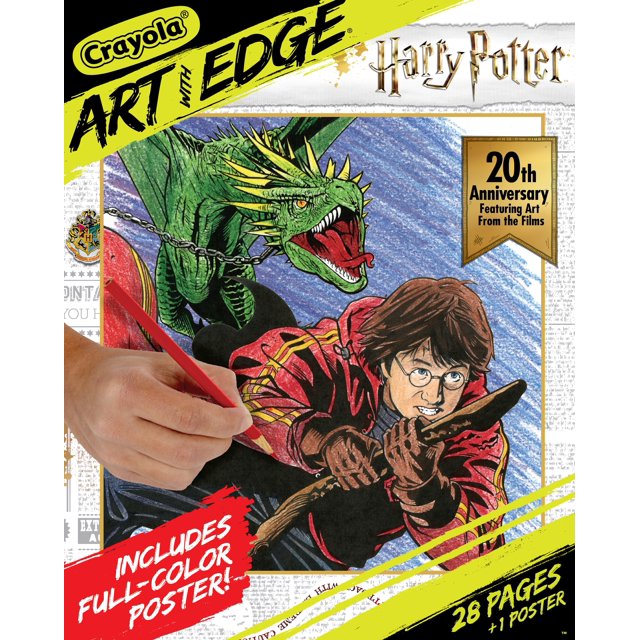 Crayola Art with Edge Coloring BookHarry Potter 20Th Anniversary