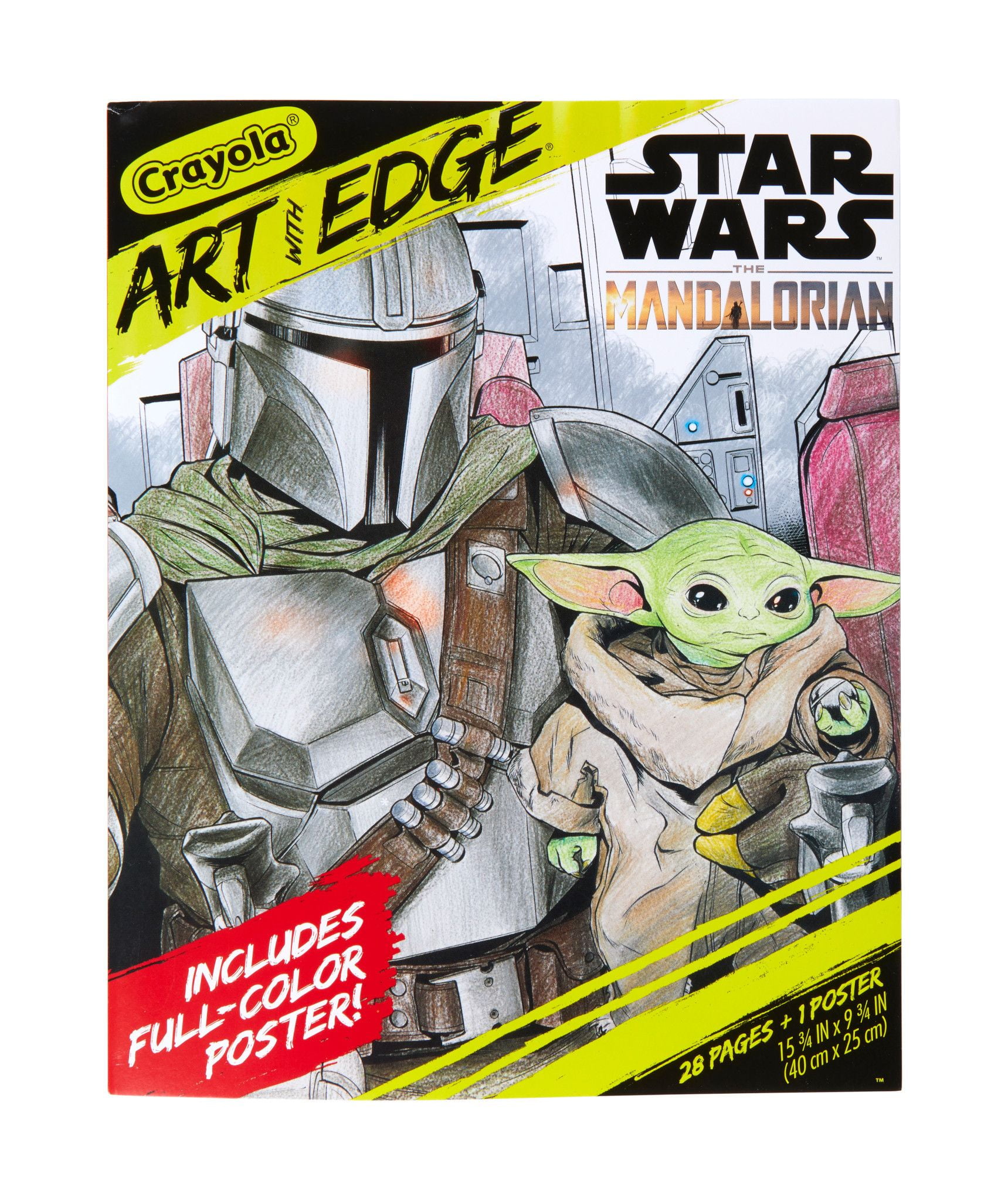 Crayola Art with Edge Mandalorian Bundle Coloring Set, Child