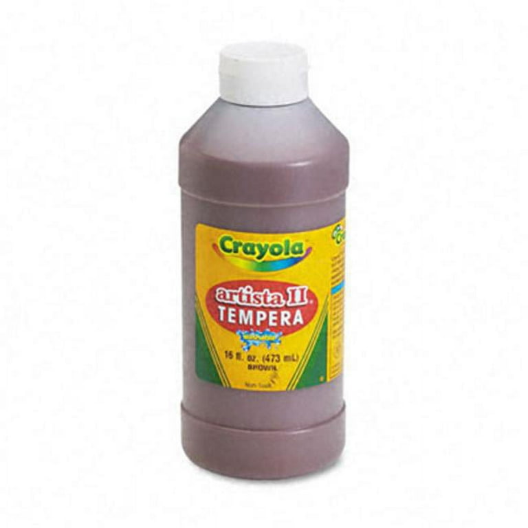 Artista II Washable Tempera Paint, Brown, 16 oz Bottle Artista II Washable Tempera Paint, Brown, 16 oz Bottle