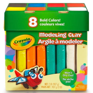 Crayola Super Soft Modeling Dough, Assorted Colors 6 Pack - Non-Toxic Easy-to-Use Play Dough For Kids