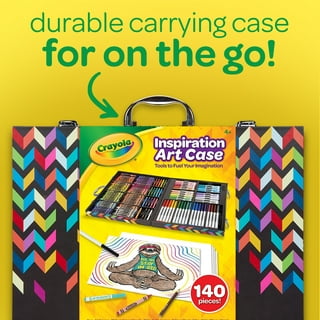Crayola Deluxe Wooden Art Set 80+ Pieces – Art Therapy