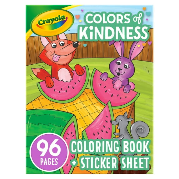 Crayola BIN042733 Colors Kindness Coloring Book - 96 Page