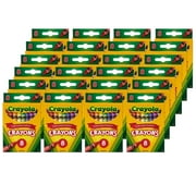 Crayola Crayons, Regular Size, 8 Colors Per Box, 24 Boxes