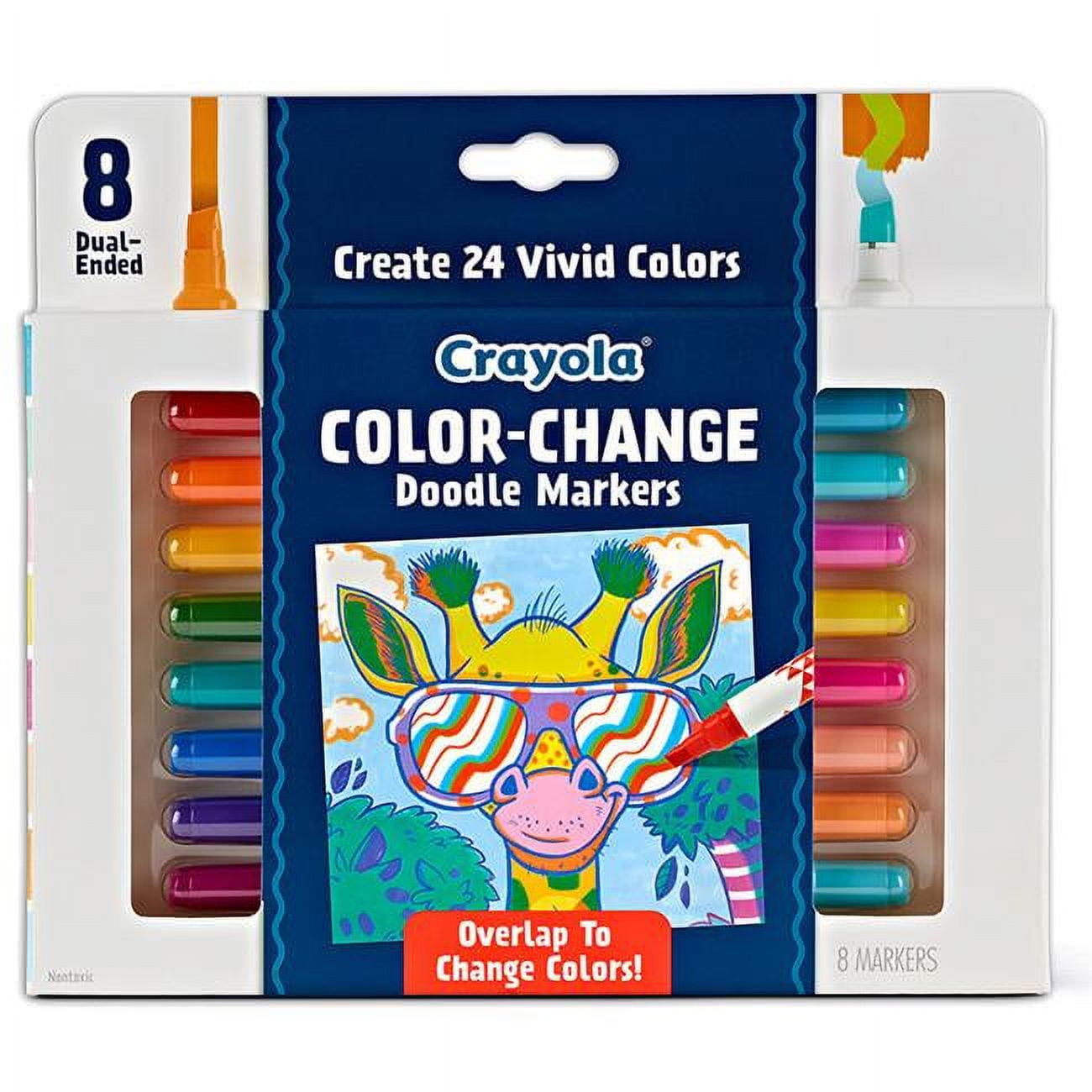 4Ct Color Changing Highlighter Pens Crayola