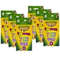 thumbnail image 1 of Crayola Write Start Colored Pencils, 8 Per Box, 6 Boxes, 1 of 4