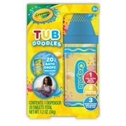 Crayola Bath Fizzies - Color your bath- Fizzie art