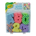Crayola Bath Foam Letters and Numbers Set, Bold Colors, 36 Pieces
