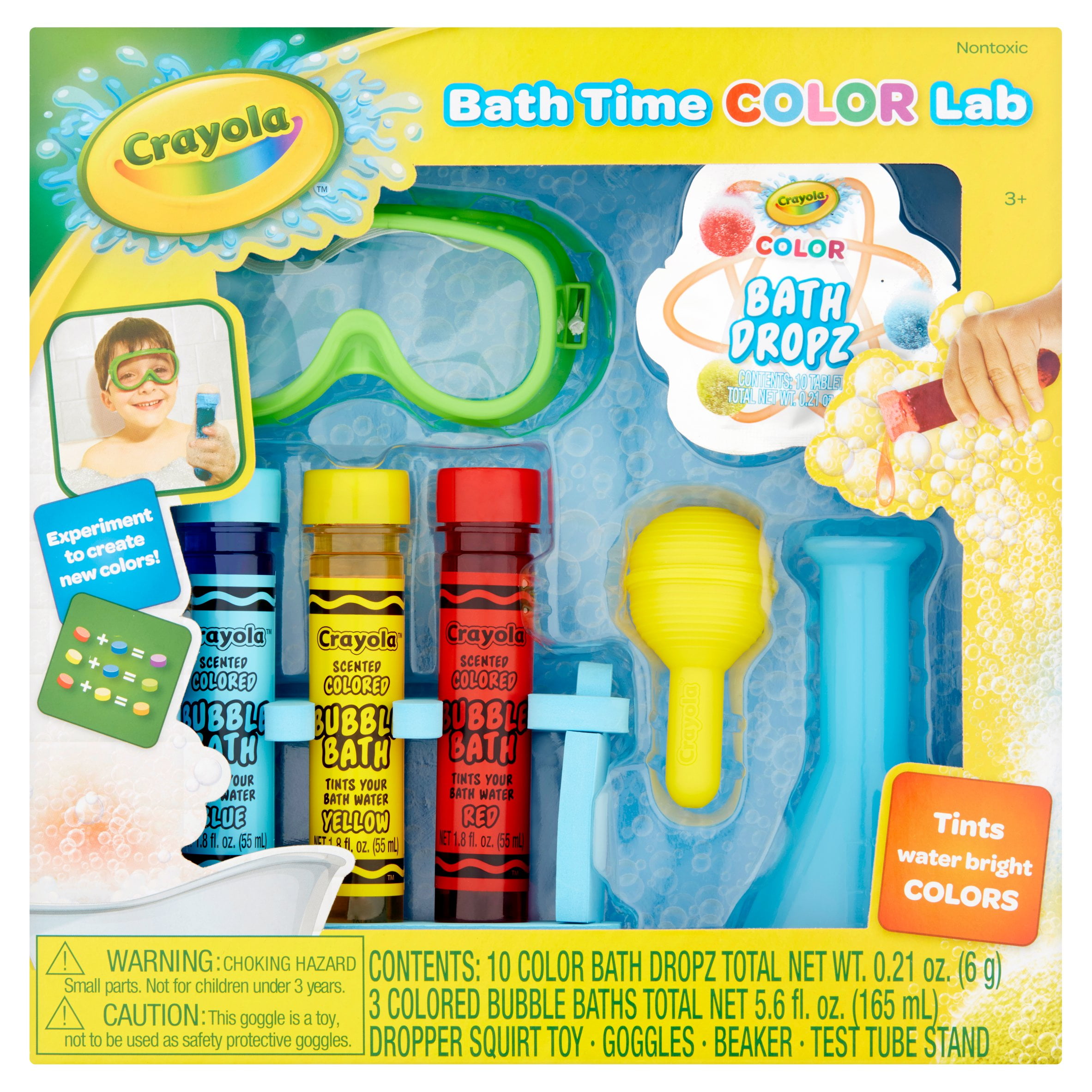 Crayola Bath Time Color Lab Age 3+ - Walmart.com