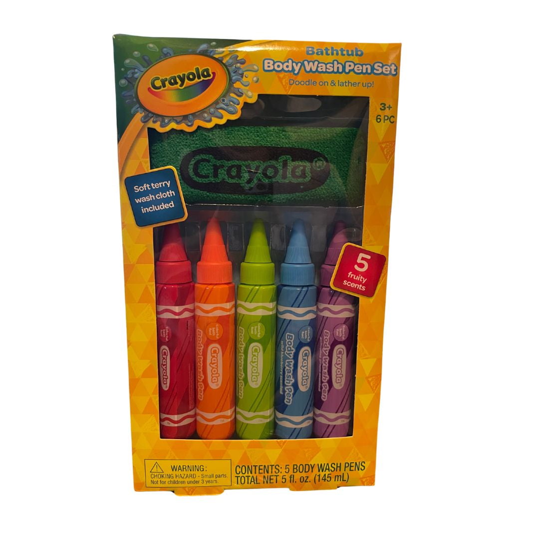 Crayola Bathtub Body Wash pen Set