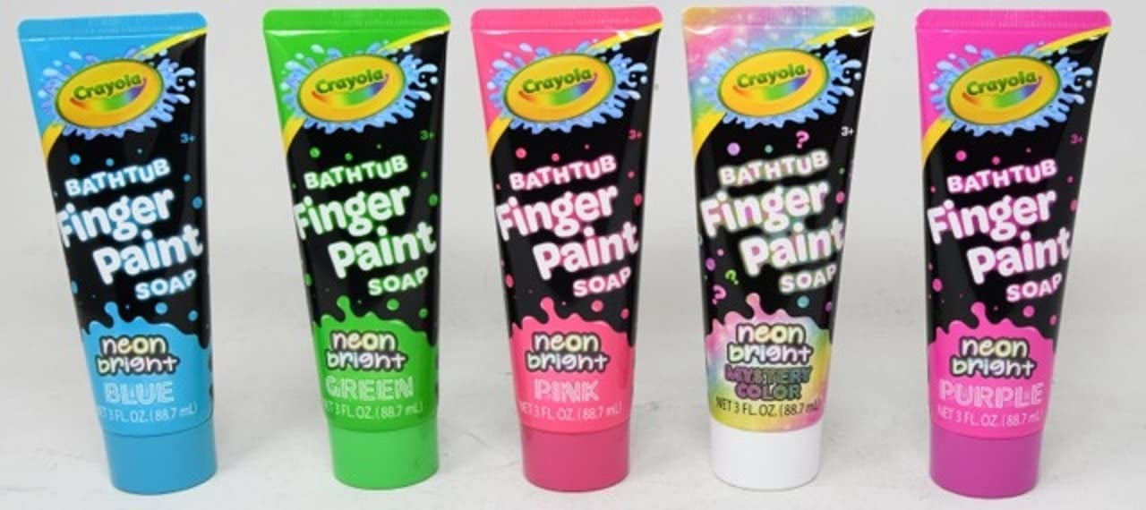 Crayola Bath Time Kids Bath Bomb Finger Paint Soap Body Wash Pen 30pc Bundle