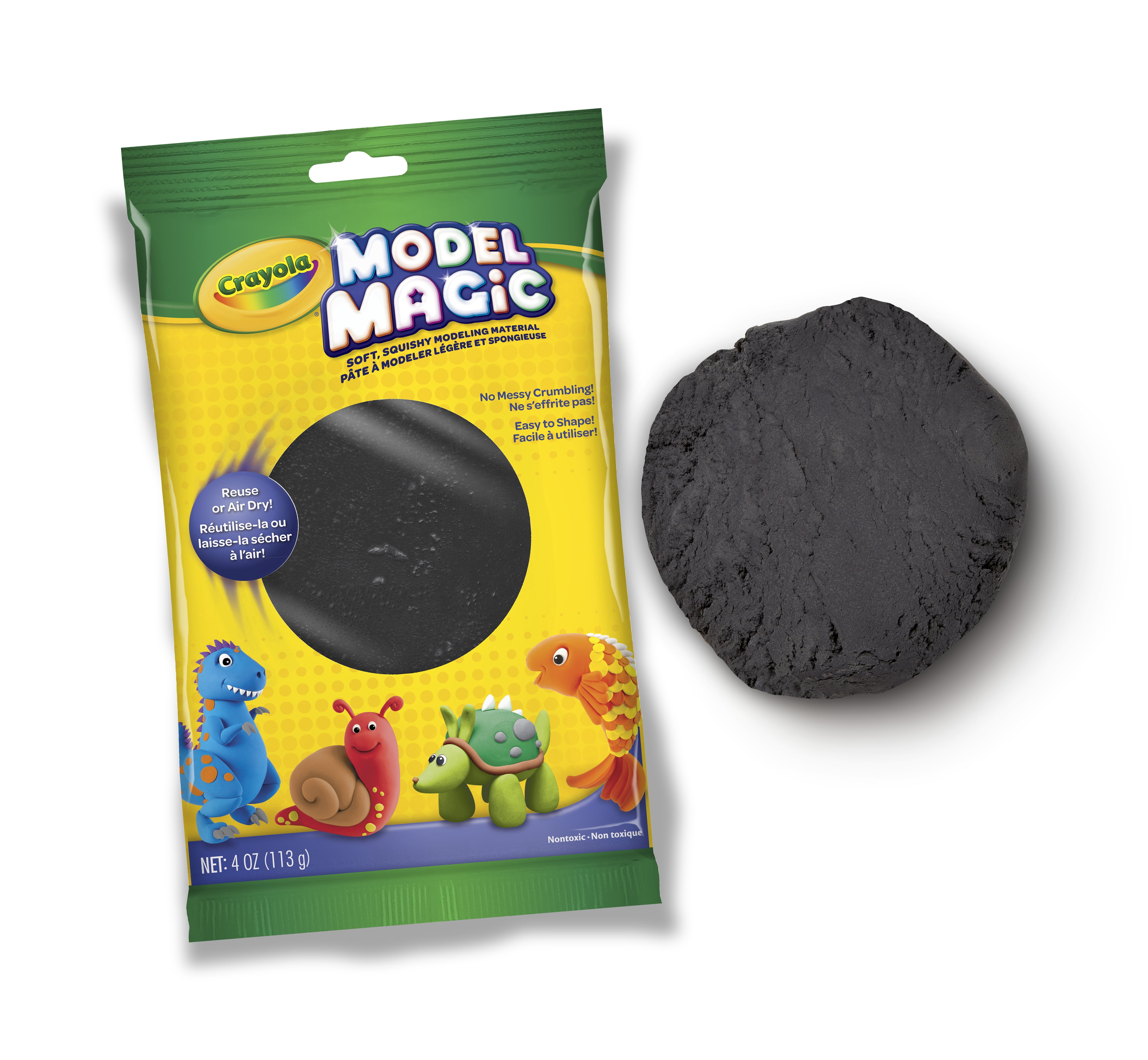 Crayola Model Magic, Black - 4 oz pack