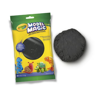 TUFFCRAFTS Moldable Foam Clay, (300 grams / 10.60 oz.), Black Clay