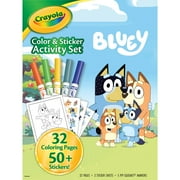 Crayola Kids Bluey Color and Sticker, Book and Activity Set