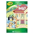 Crayola Bluey Giant Colouring Foldalope - 18 Pages - Walmart.com