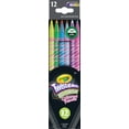 Crayola Bold and Bright Twistables Colored Pencils, 12 Count, Back to