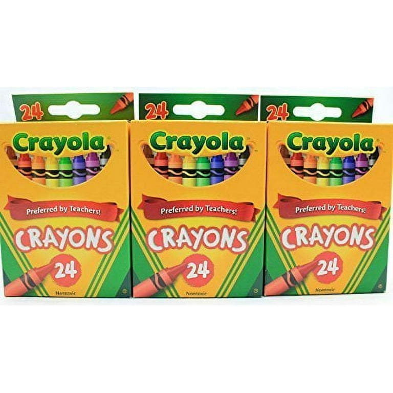 3 Packs Crayola Colors Of The World Crayons~ Multicultural~ 24 Ct ea Box~  NEW! - BND Treasure Chest