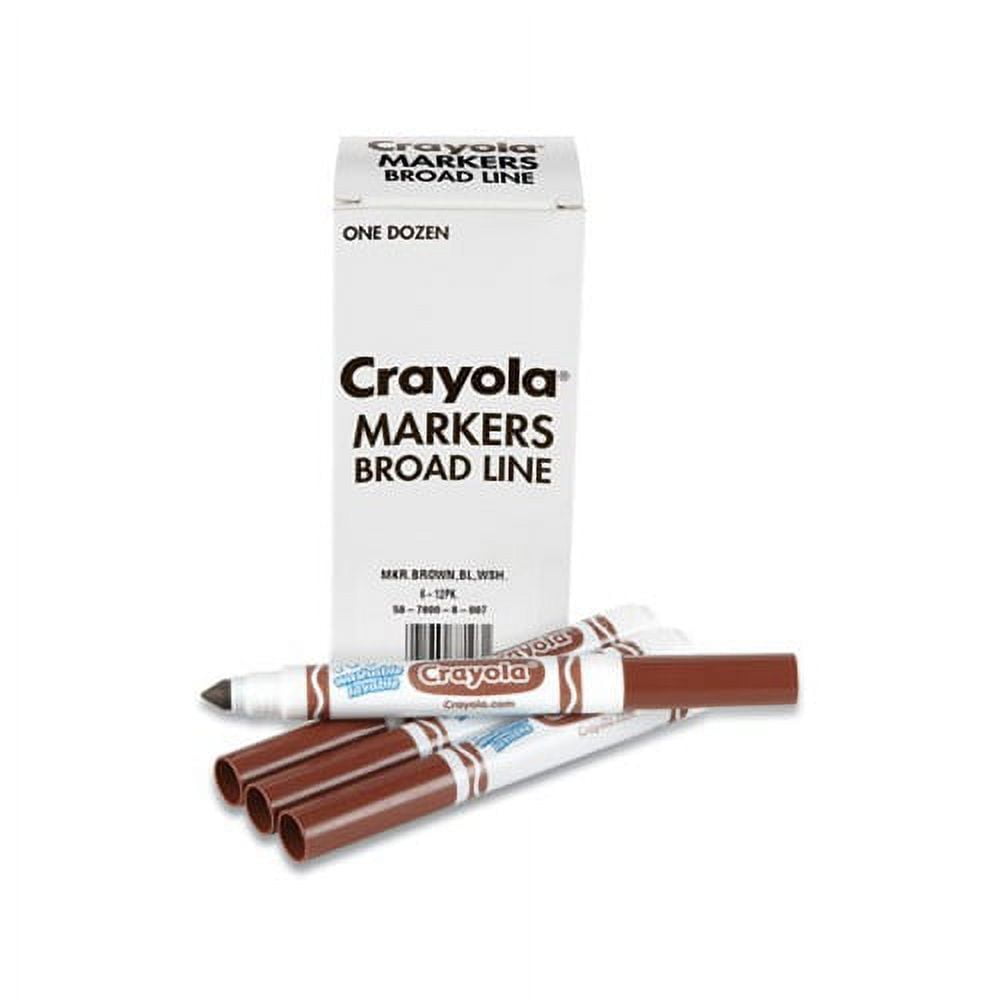 Crayola Classroom Set Broad Line Art Markers, 80 Ct, Teacher Supplies,  Teacher Gifts