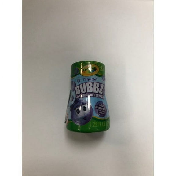 Crayola Bubbz Colored Bubbles, Purpette 1.25oz