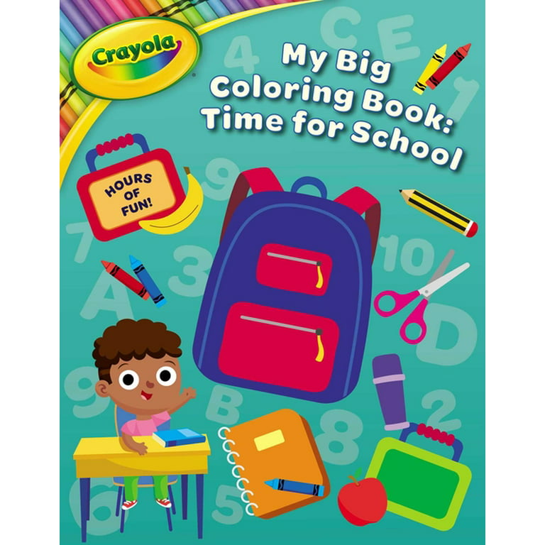 Crayola: My Big Coloring Book (A Crayola My Big Coloring Activity Book for  Kids), Book by BuzzPop, Official Publisher Page