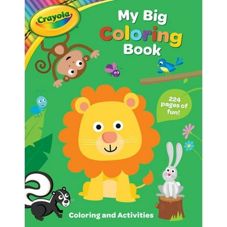 Crayola/Buzzpop: Crayola: My Big Coloring Book (a Crayola My Big Coloring Activity Book for Kids) (Paperback)