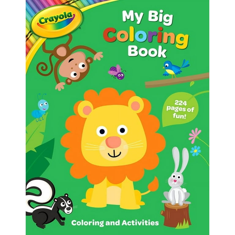 Crayola: Time For School (A Crayola My Big Coloring Activity Book For Kids), Book by BuzzPop, Official Publisher Page