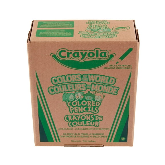 Crayola Colors of the World Colored Pencils Classpack