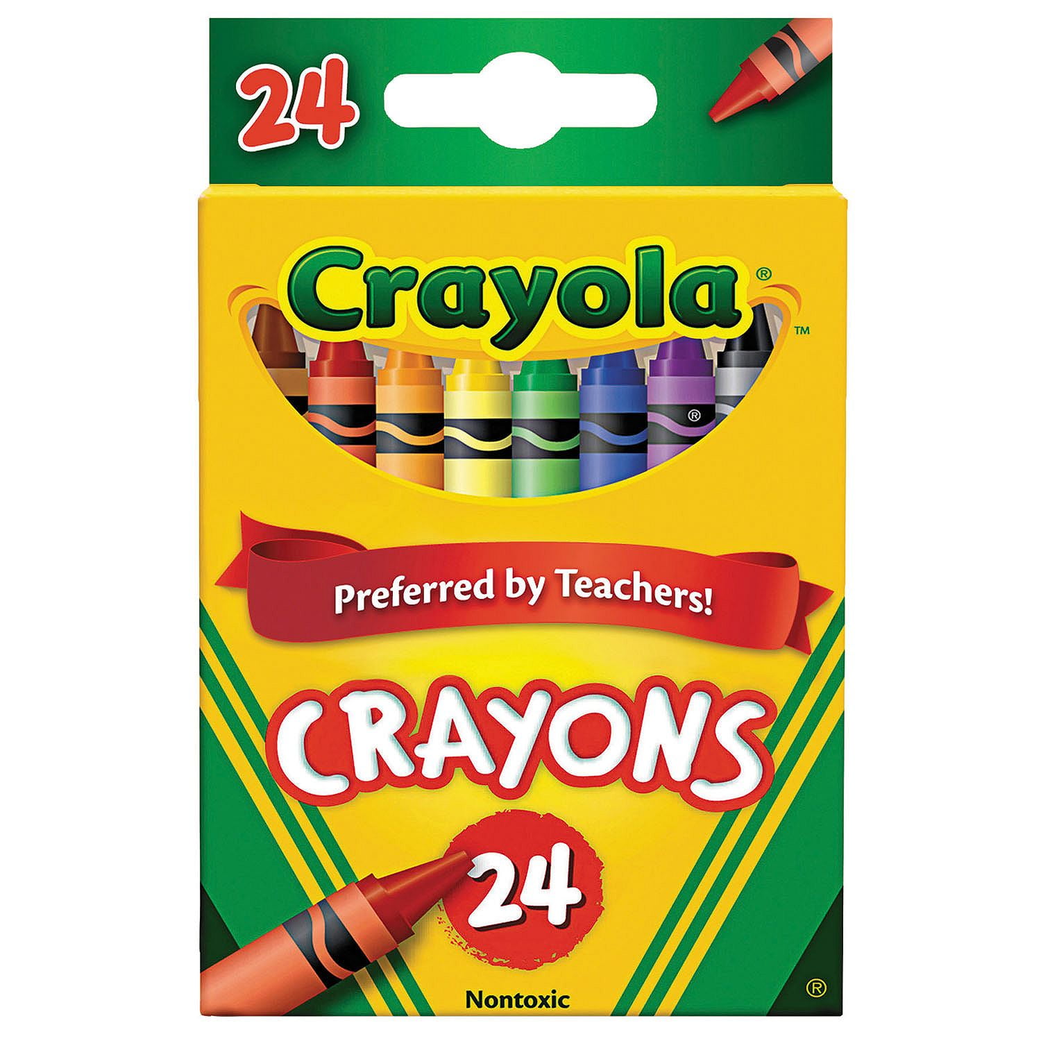 Crayola Classic Color Crayons, 24 Count, (Pack Of 6), Crayons