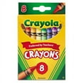 thumbnail image 1 of Crayola Classic Color Crayons, Peggable Retail Pack, 8 Colors, Pack of 12, 1 of 5