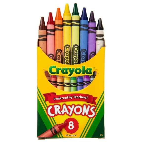 Crayola Classic Color Crayons, Per Box 8 Count, 2